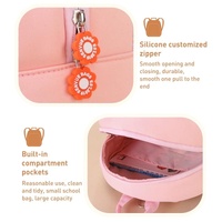 Kids' Anti-lost School Bag - Secure & Stylish - Pink Apple Medium thumbnail