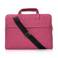 13.3 Inch Laptop Bag - Portable one Shoulder Zipper Design for Macbook Samsung Sony Dell Alienware Chuwi Asus Hp - Blue thumbnail