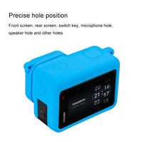 Silicone Protective Case with Lens Cap for Insta360 Ace - Blue thumbnail