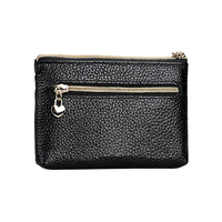 Spacious Litchi Texture Rfid Hand Wallet - Pale Pinkish Grey thumbnail