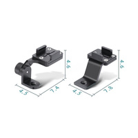 Universal Motorcycle Phone Bracket for Action Cameras - Red thumbnail
