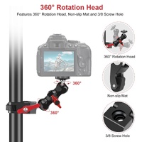 Versatile Magic Arm Clamp For Mounting - Red thumbnail