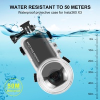 Waterproof Dive Case for Insta360 X3 - 50m Depth thumbnail