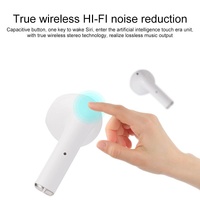 Wireless Bluetooth Earphones with Touch Display - White thumbnail