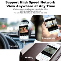 Smart Wifi Video Doorbell With Motion Detection & Two-Way Intercom - White thumbnail