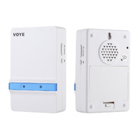 Home Music Remote Control Wireless Doorbell With 38 Polyphony Sounds White thumbnail