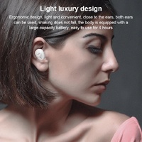 Wireless Bluetooth Earphone with Charging Box - Single - White thumbnail