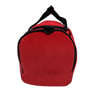 38L FIB Sports Duffle Bag Duffel Gym Canvas Travel Foldable - Red thumbnail