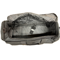 48 Litre FIB Sports Duffle Bag - Versatile and Durable Canvas Travel Companion in Black thumbnail