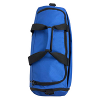 60L FIB Sports Duffle Bag Duffel Gym Canvas Travel Foldable - Blue thumbnail