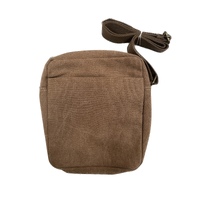 FIB Explorer Canvas Cross Body Travel Bag - Khaki thumbnail