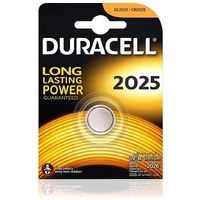 2x Duracell CR2025 Batteries Lithium 3V Battery Security 2025 thumbnail