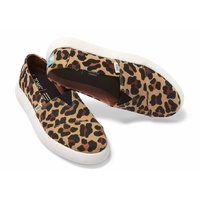 TOMS Womens Canvas Slip On Shoes Sneakers Flats Platform Espadrilles - Leopard Print - US 9 thumbnail