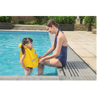 Inflatable Vest For Learning to Swim Buoyancy Float Swim Pool 51 cm x 46 cm thumbnail