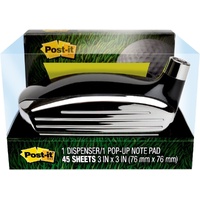 Post-it Pop-up Notes Golf Dispenser, 76x76mm, (GOLF-330) Stationary Notepad thumbnail