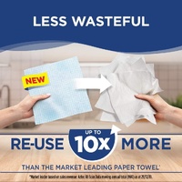 480x Viva Paper Towel Rinse & Re-Use Towel Reusable 20 Sheets x 24 Packs Bulk Box thumbnail
