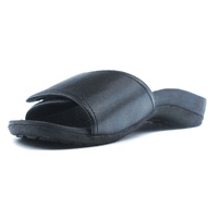 Axign Orthotic Slides Slip On Thongs Slippers Flip Flops - Black - EUR 39 (Mens UK6/Ladies US8) thumbnail