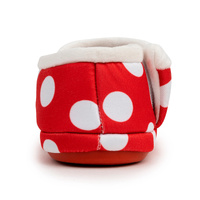 ARCHLINE Orthotic Slippers CLOSED Back Scuffs Moccasins Pain Relief - Red Polka Dots - EUR 43 (Womens 12 US) thumbnail