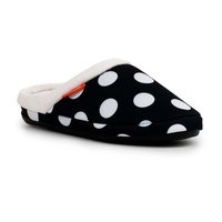 ARCHLINE Orthotic Slippers Slip On Arch Scuffs Pain Relief Moccasins - Polka Dots - EU 36 thumbnail