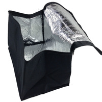 Deluxe Collapsible Car Boot Organiser with Cooler Bag Trunk Storage Bag Folding thumbnail