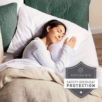 Sunbeam Sleep Perfect Wool Fleece Heated Soft Washable Blanket - King thumbnail