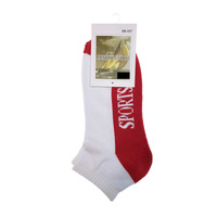 24x COTTON ANKLE SOCKS Sport Cushion Foot Low Cut Running - Assorted Colours Bulk - 6-11 thumbnail