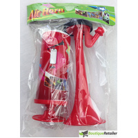 Air Horn Party Prop Hand Held Loud Pump Action Plastic Novelty Reusable Klaxon thumbnail