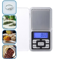 200g 0.01 DIGITAL POCKET SCALES JEWELLERY ELECTRONIC Milligram Micro Mg Weigh thumbnail
