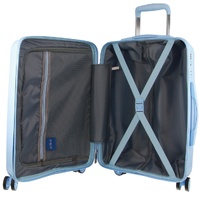 Pierre Cardin Inspired Milleni Hardshell 3-Piece Luggage Bag Set Travel Suitcase - Blue thumbnail