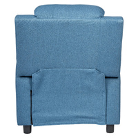 Erika Blue Kids Recliner Sofa Chair Blue Lounge Couch Armchair Childrens thumbnail
