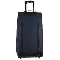 Pierre Cardin Trolley Bag Large Soft Travel Luggage Wheeled Duffle 82 Cm - Navy thumbnail