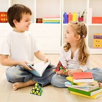 Educational Toy Triangle Speed Cube Pyramid Brain Teaser Puzzle Magic thumbnail