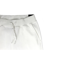 Mens Skinny Track Pants Joggers Trousers Gym Casual Sweat Cuffed Slim Trackies Fleece - White - 3XL thumbnail