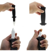 TRICKY DISAPPEARING FAKE KNIFE Prank Blade Novelty Trick Stage Toy Prop Game thumbnail