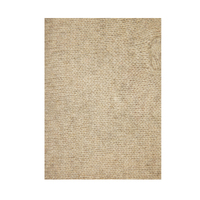 100% SHETLAND WOOL Half Zip Up Knit JUMPER Pullover Mens Sweater Knitted - Oat Marle (03) - M thumbnail