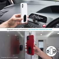 phonetag - Multi-View Phone Stand with Magnetic Ring Holder Universal (Silver) thumbnail