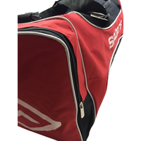 MEDIUM SPORTS BAG With Shoulder Strap Gym Duffle Travel Bags Water Resistant - Red thumbnail