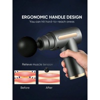 4 Speed Massage Gun 4 Heads Muscle Massage Chargeable Handheld Deep Tissue thumbnail