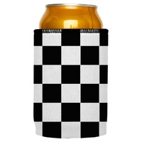 Large Checkerboard Stubby Cooler - Standard thumbnail