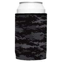 Digital Pixel Black Camo Stubby Cooler - Standard thumbnail