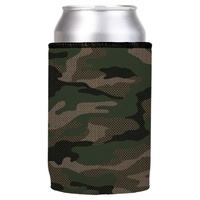 Green Camo Dot Pattern Stubby Cooler - Standard thumbnail