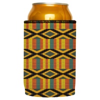 Ghana Kente Stubby Cooler - Standard thumbnail