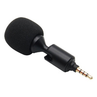 HRIDZ Portable Mini Microphone 3.5mm Stereo Type-C Flexural Bendable Mic - 3-pole thumbnail