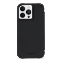 Case-Mate Wallet Folio Case MagSafe for iPhone 14 Pro Max - Black thumbnail