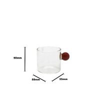 PomPon Mini Cup - 90ml red thumbnail