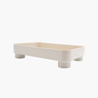 Parthenon White Square Tray thumbnail