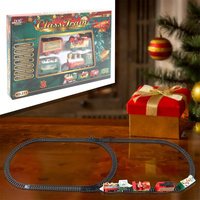 Realistic Christmas Electric Train Set thumbnail
