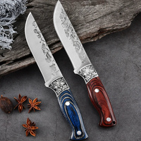NNEOBA Forged Cleaver Kitchen Chef Knife -  With Cover (2pcs) thumbnail