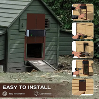NNETM PCS Automatic Chicken House Coop Door Light-Sensitive Night And Morning Delay Auto Guard Door Opening For Chickens thumbnail