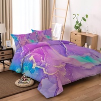 Modern Stripes Duvet Cover Set - Wrinkle-Resistant Material-Double thumbnail